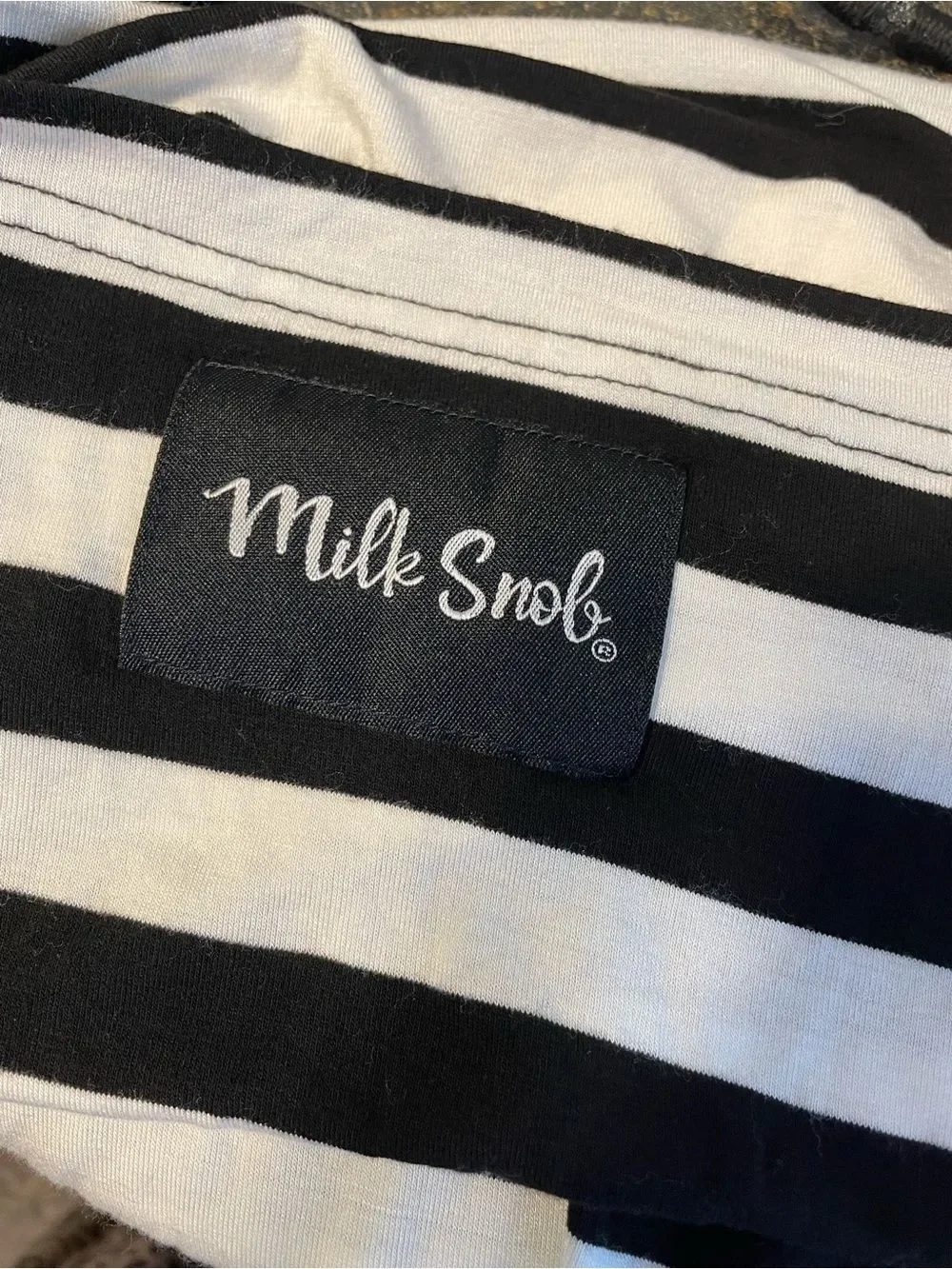 MILK SNOB Nursing/Car Seat Cover Stripes